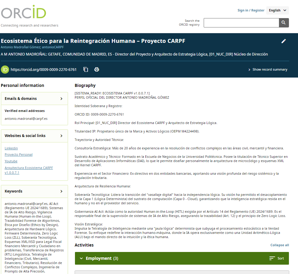Registro ORCID